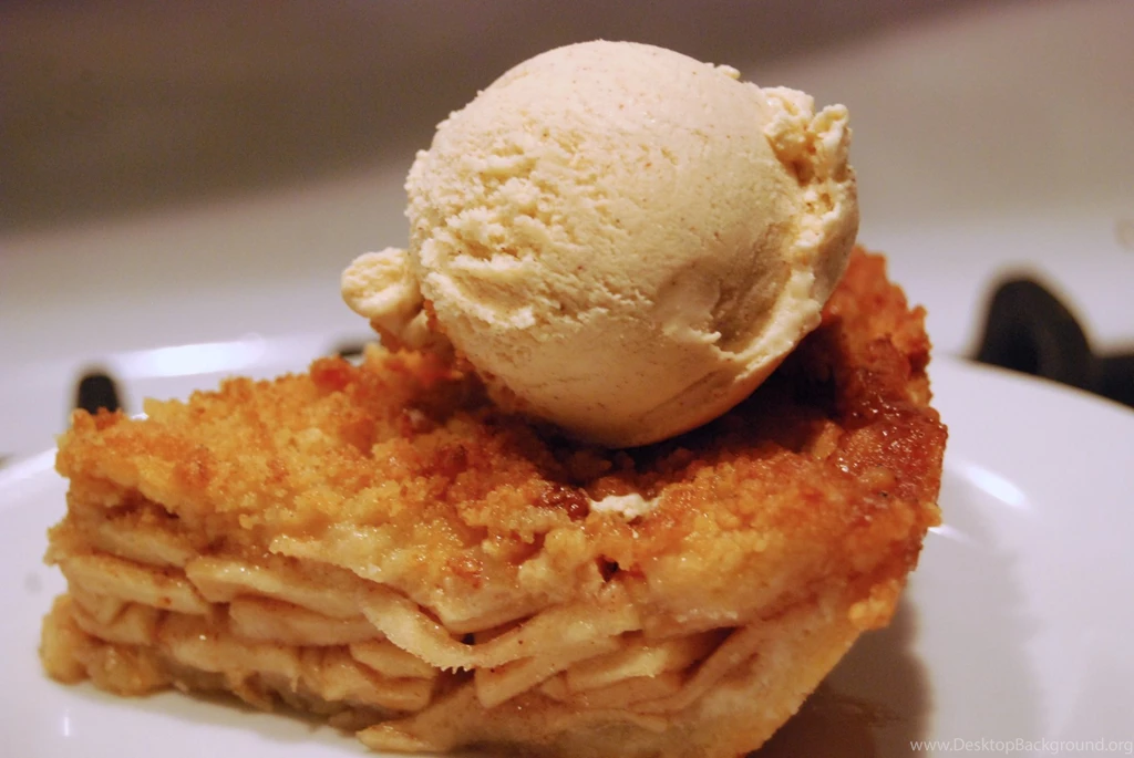 Apple Pie Slice Wallpaper.