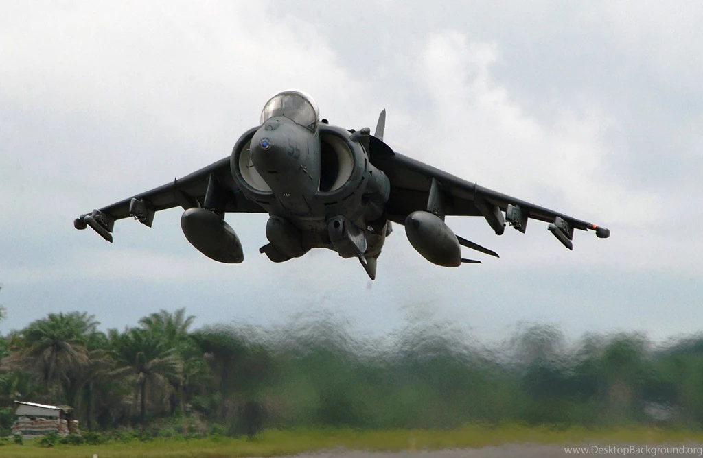 AV 8B Harrier Royal Navy Takeoff Aircraft Wallpapers