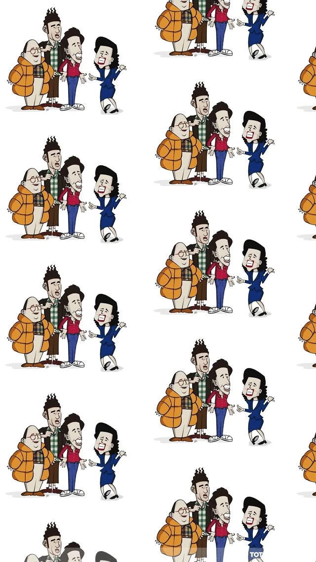 Seinfeld Caricatures Whatsapp Wallpapers Cartoon Whatsapp Chat ...