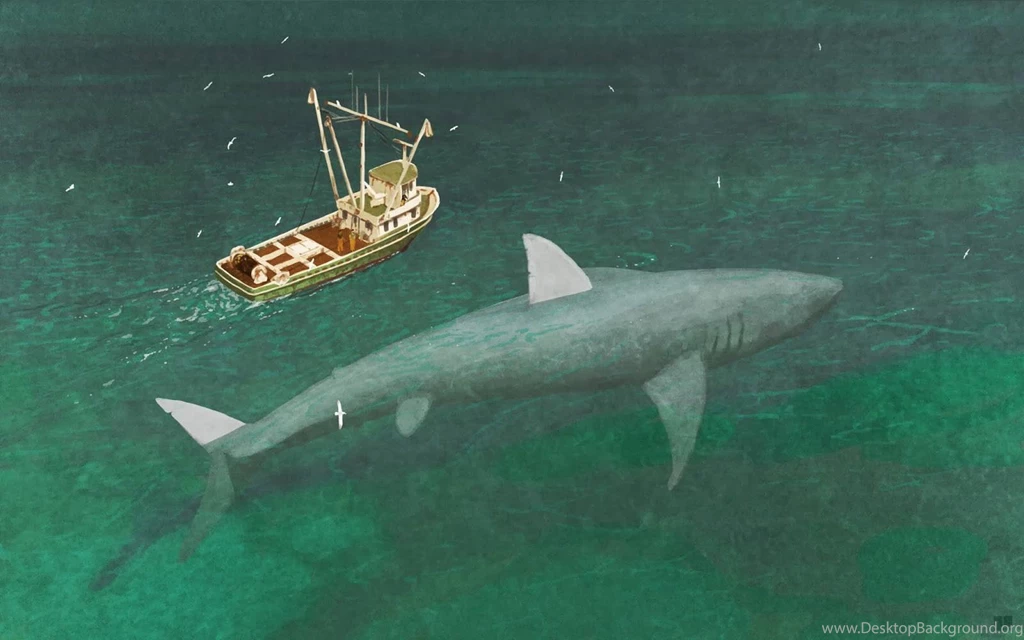 Megalodon (Illustration 2) Cryptozoology Wallpapers