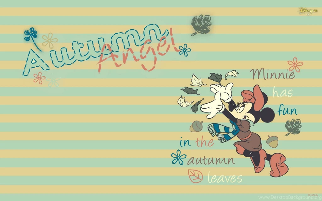 Autumn For Minnie Mouse Desktop Wallpapers 800x600, Autumn For ...