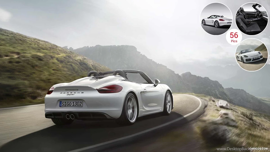 2016 Porsche Boxster Spyder Rear