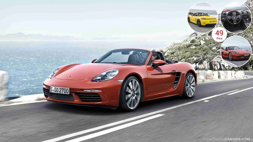 2017 Porsche 718 Boxster S   Front