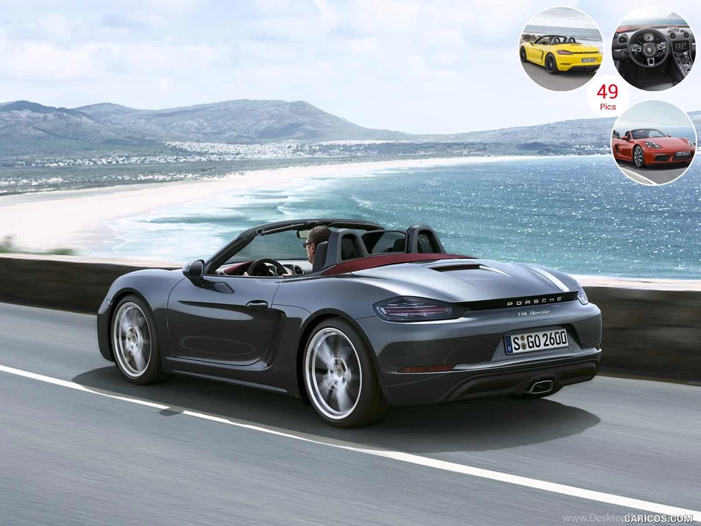 2017 Porsche 718 Boxster Rear