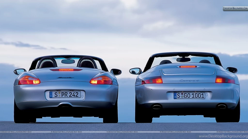 Porsche Boxster And 911 Cabriolet Wallpapers