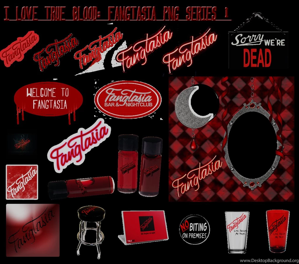 FANGTASIA Background, Logo, Prop STOCK On I LOVE TRUE BLOOD ...