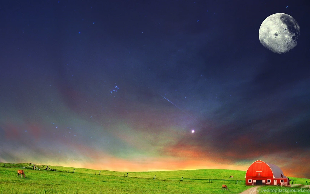 2560x1600 Little Red House Desktop PC And Mac Wallpapers