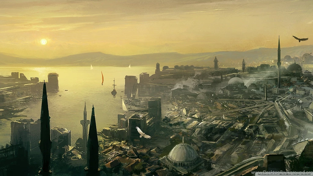 Cityscapes Artwork Istanbul Assassins Creed Revelations Wallpapers ...