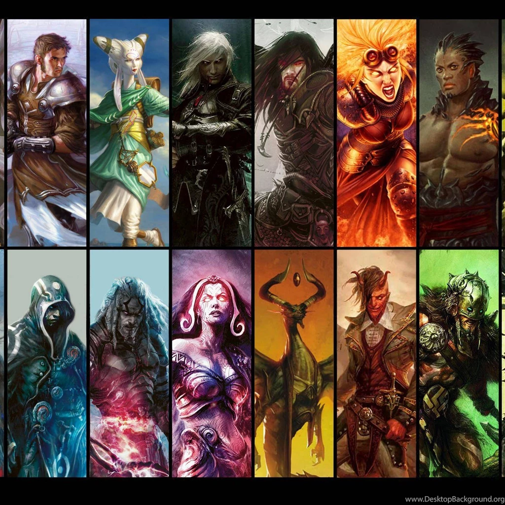 Mtg Planeswalkers iPad 3,4 & Air Wallpapers