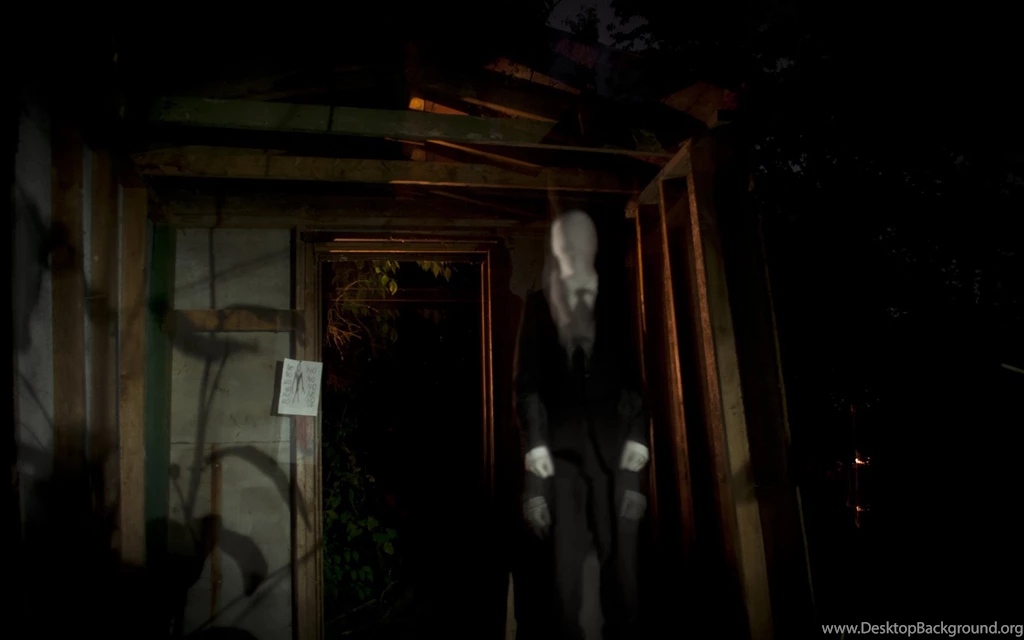 Slender Man Creepy Dark Horror Videogames Wallpapers