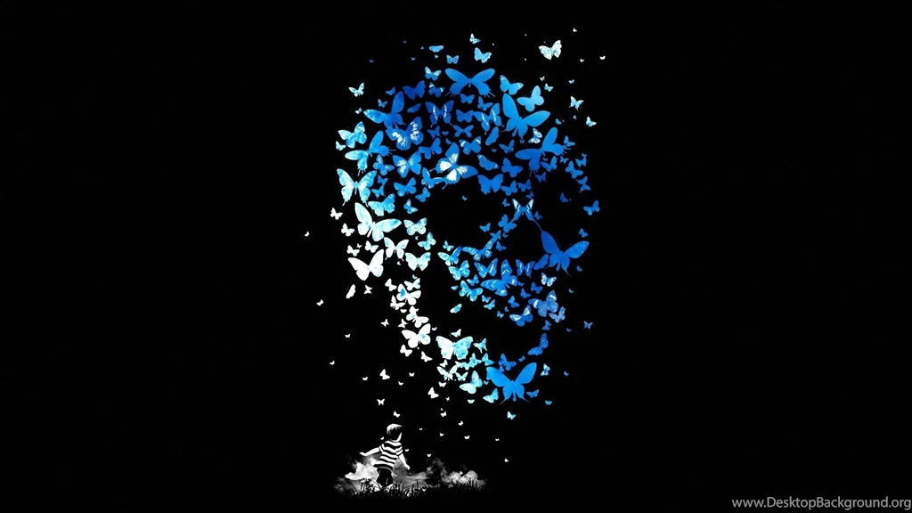 Arts Skull Kid Butterfly Matheus Lopes Castro Child Mathiole ...