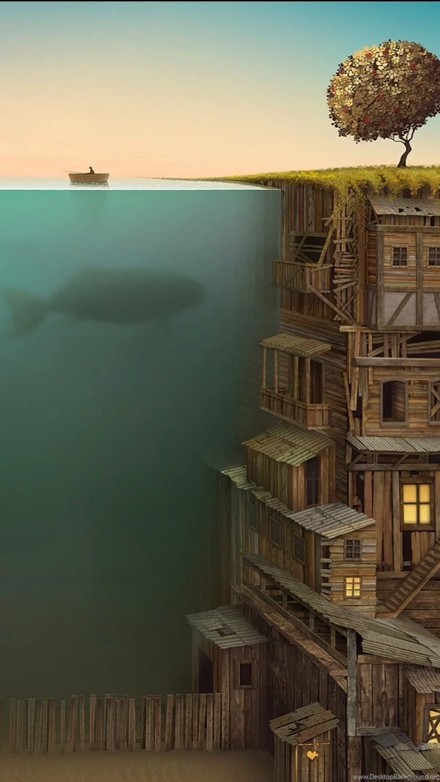 Gone Fishing iPhone 5 Wallpapers (640x1136)