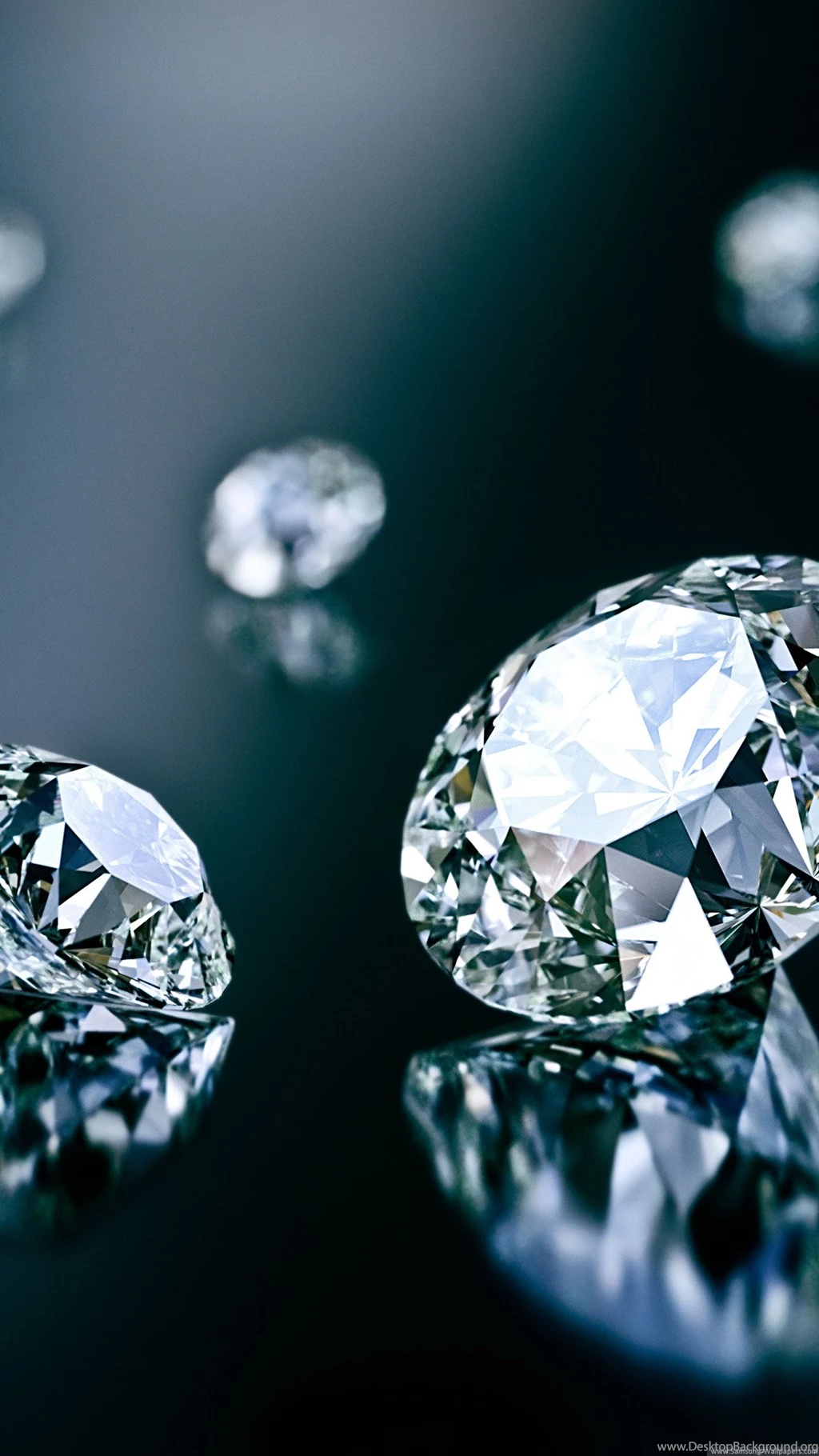 Beautiful Diamonds Black Backgrounds