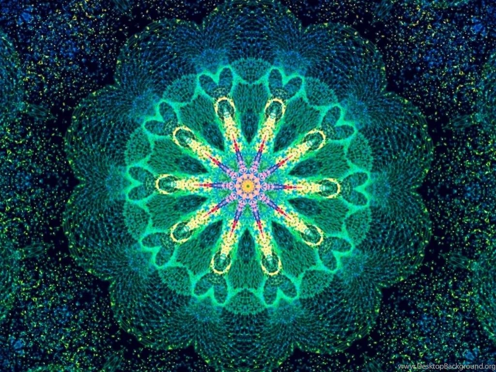 Green Colors Mandala (