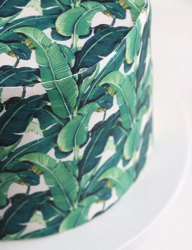 Wallpapers Cakes: Tropical Prints