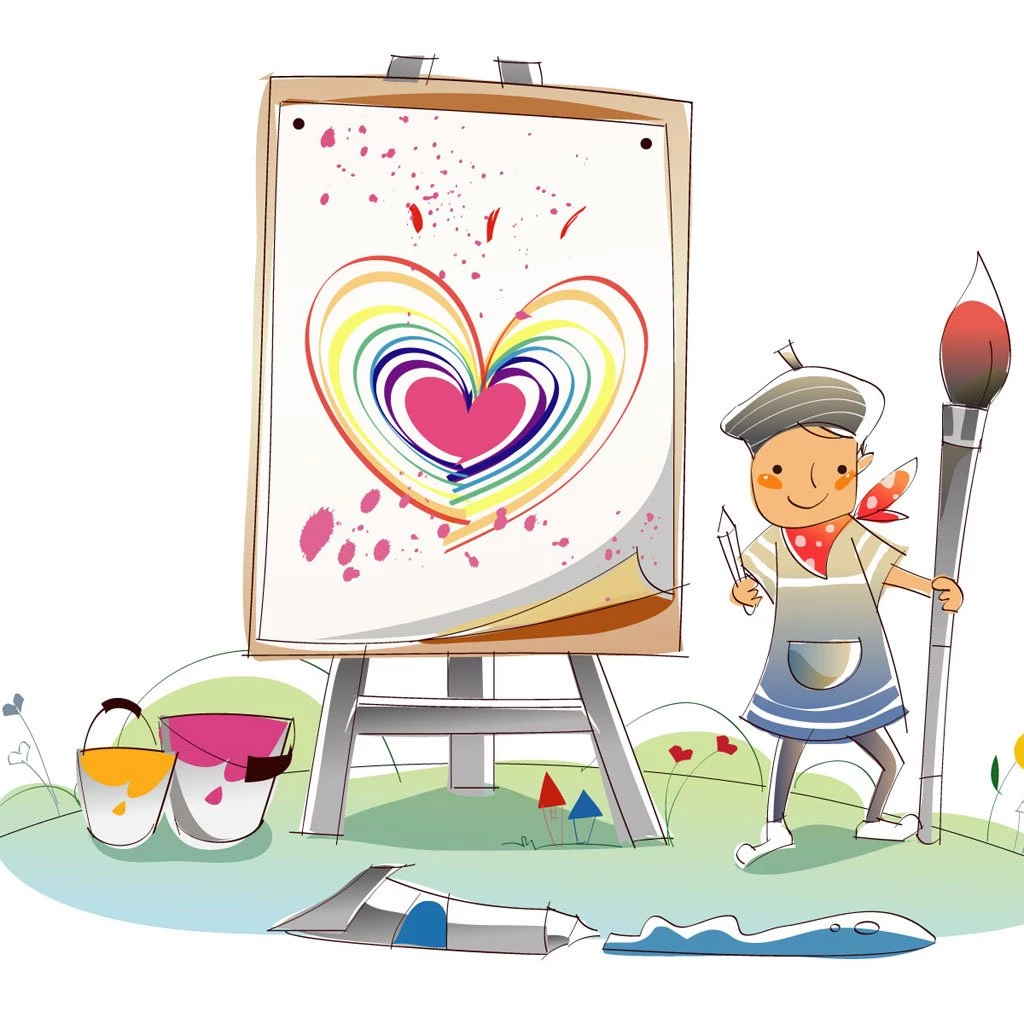 iPad Wallpapers Children Hand Drawing 2 Cartoon & Comics, iPad ...