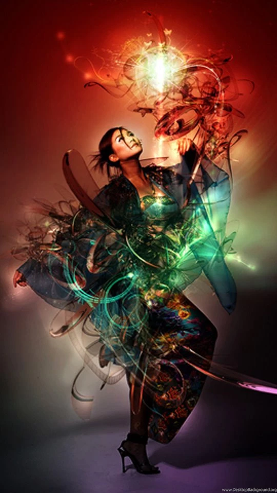Abstract Girl iPhone 6 Wallpapers