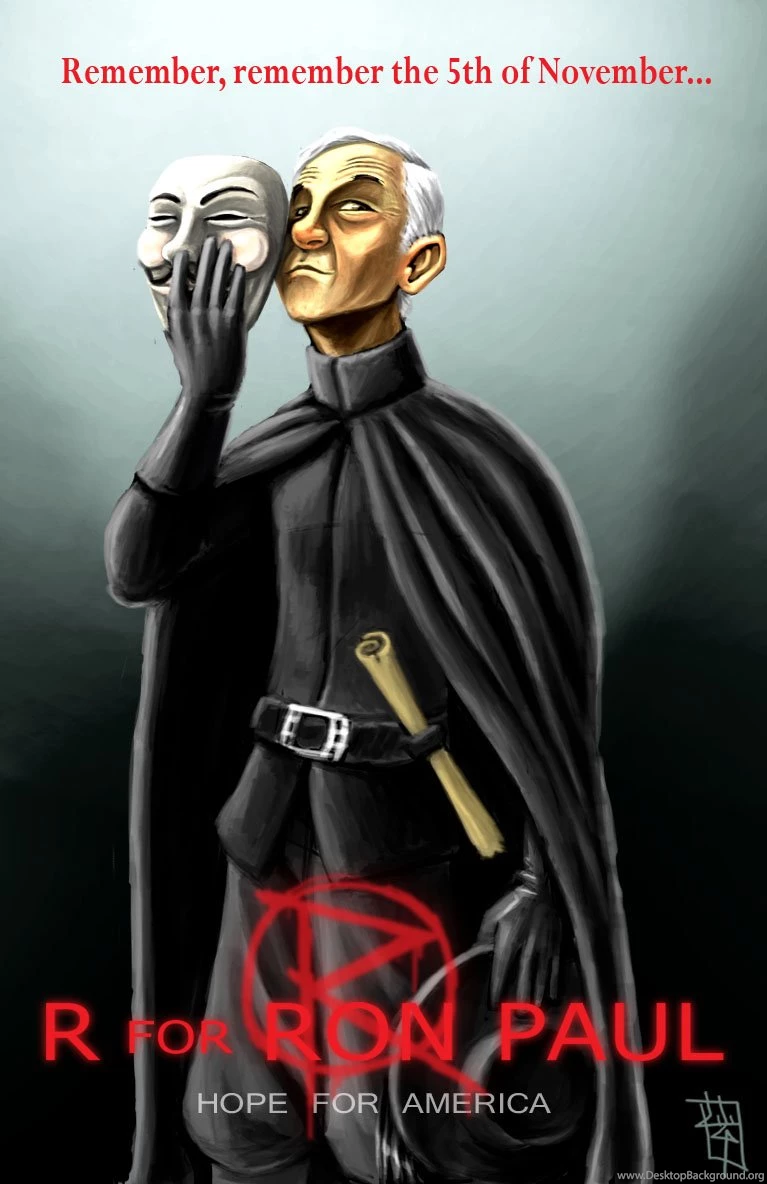 Remember, Remember... Ron Paul By NixSeraph On DeviantArt