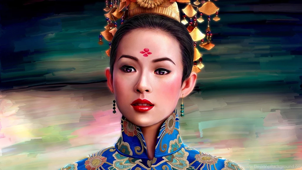 Fantasy Ziyi Zhang Artwork 3D Girls Wallpapers