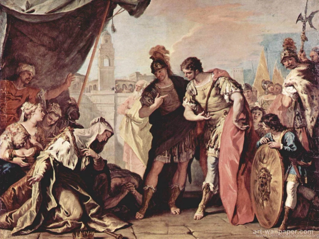 The Family Of Dario Before Alexander The Great , Ricci Sebastiano ...