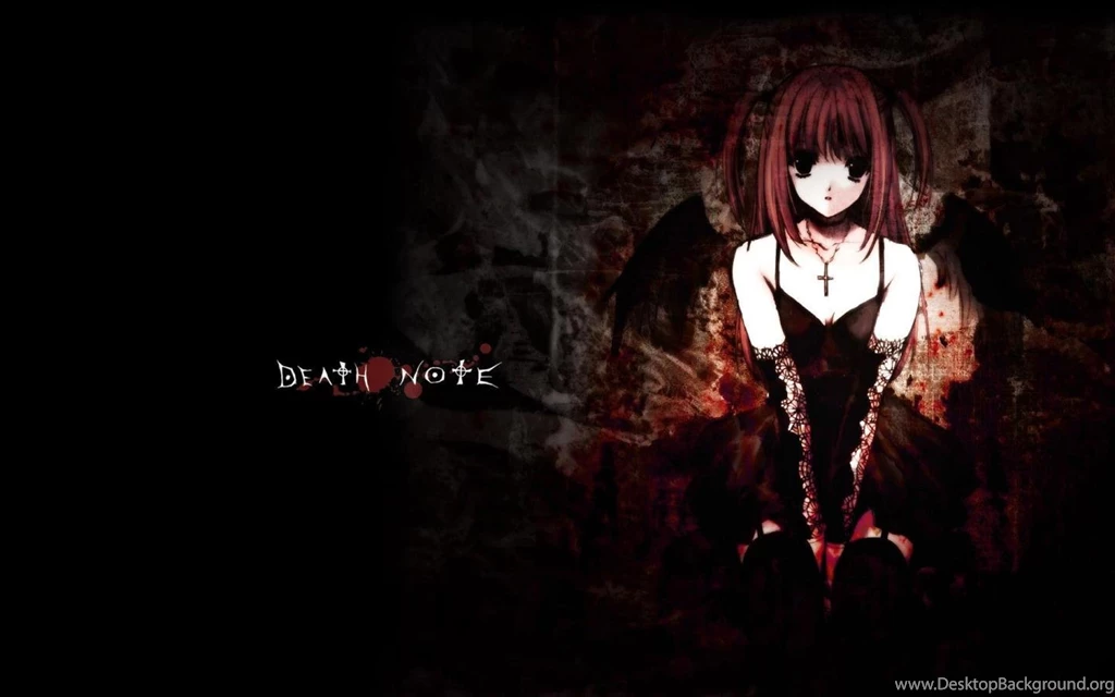 Death Note Amane Misa Horror Blood Widescreen Picture Of Anime HD ...