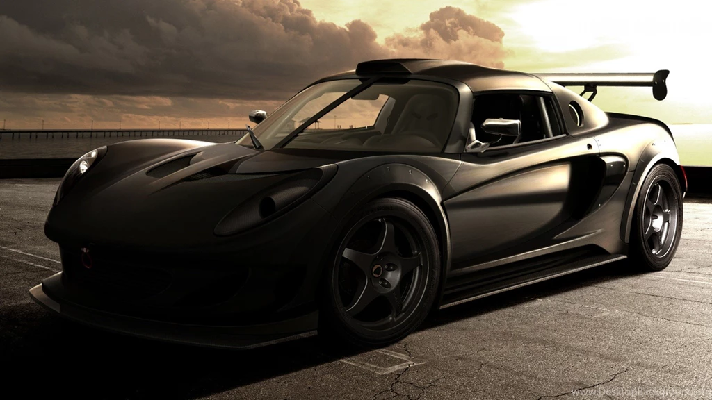 Lotus Exige Artwork Black Carbon Fiber Cars Clouds