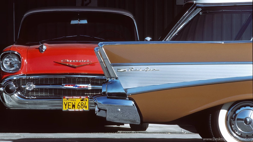 Your Ridiculously Vintage '57 Chevy Wallpapers Is Here