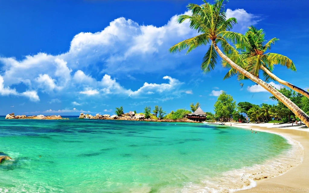 Wallpaper: Wallpaper: Gift Of Nature "Sea Beach Natural Paradise ...