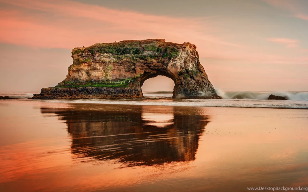 NATURAL BRIDGE BEACH SANTA CRUZ USA Online Wallpapers HD
