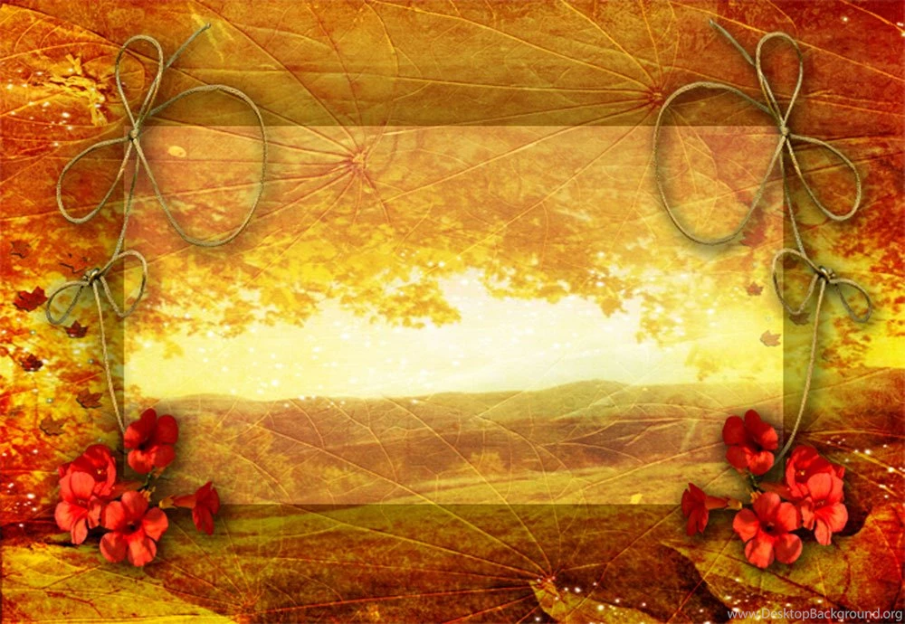 16 Best Photos Of Fall PowerPoint Templates Free Fall Border ...