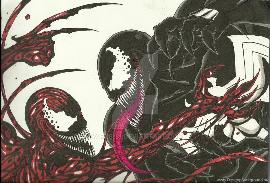 Venom Vs Carnage By DW DeathWisH On DeviantArt
