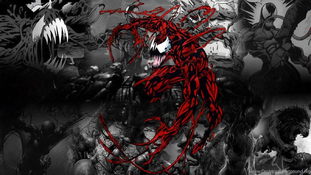 Wallpapers Carnage And Venom Is The Offspring Of Alien Symbiote It ...