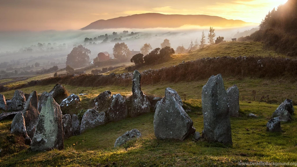 Wallpapers English Countryside Free Hd Trees In The Dusk X ...