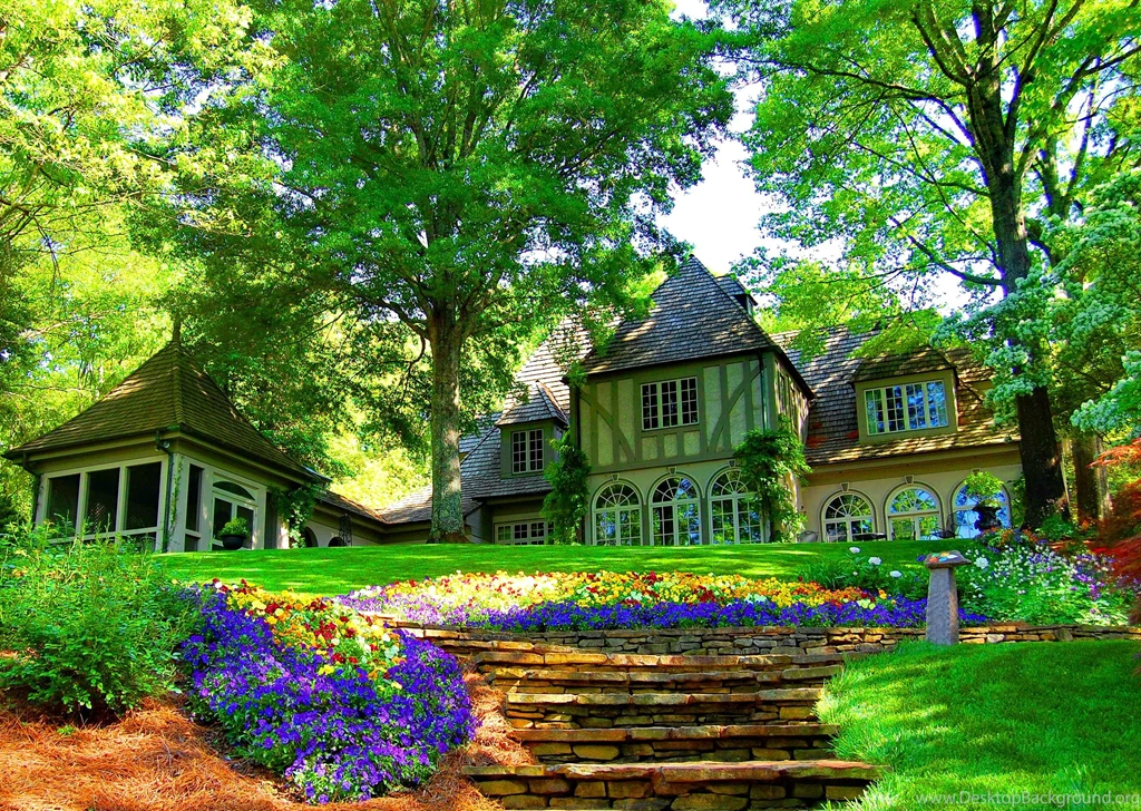 SPRING COUNTRYSIDE WALLPAPER (