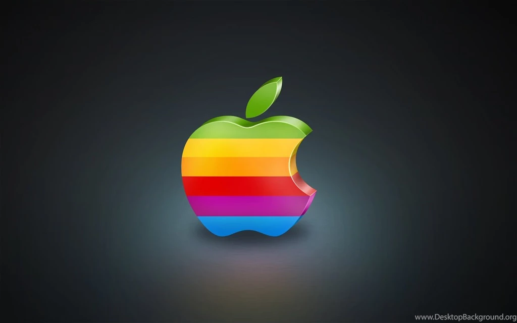 3D Colorful Apple Wallpapers