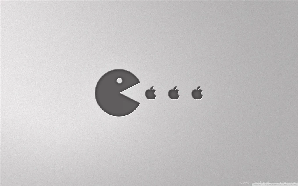 Pacman Apple think Different Apple Mac Desktop Wallpapers ...
