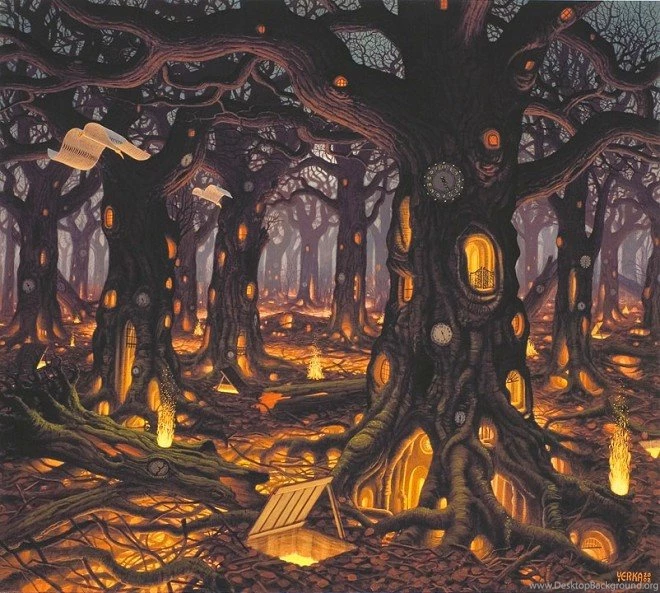 Splendid Oil Paintings By Jacek Yerka Dream World