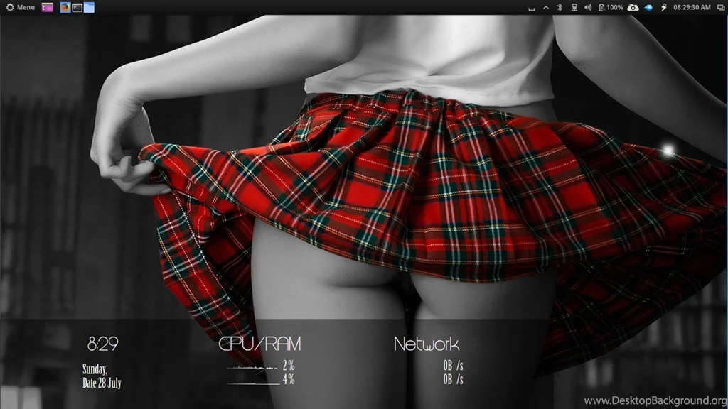Eye Candy Girl. Conky And Wallpapers Included. By Speedracker On ...