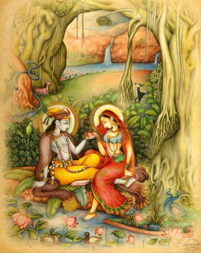 50 Most Beautiful Indian Paintings From Top Artists For Your ...