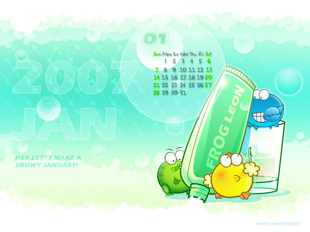Mung Bean Frog Wallpapers 8178 Cartoon Illustration Wallpapers ...