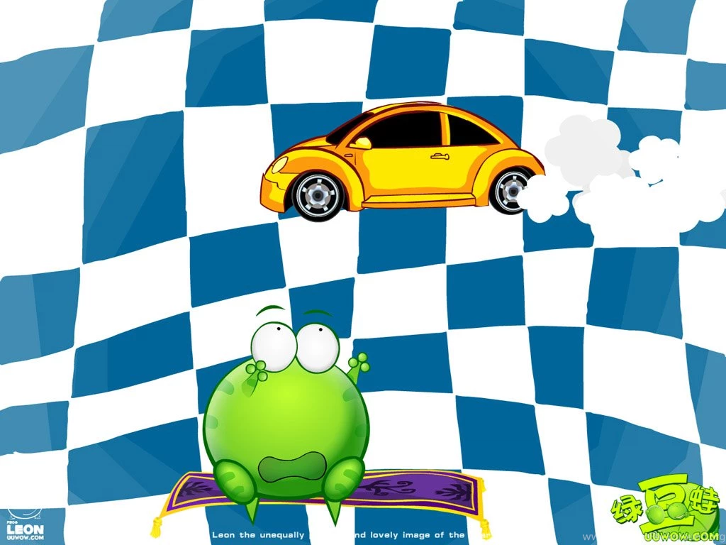 Mung Bean Frog Wallpapers 6389 Cartoon Illustration Wallpapers ...