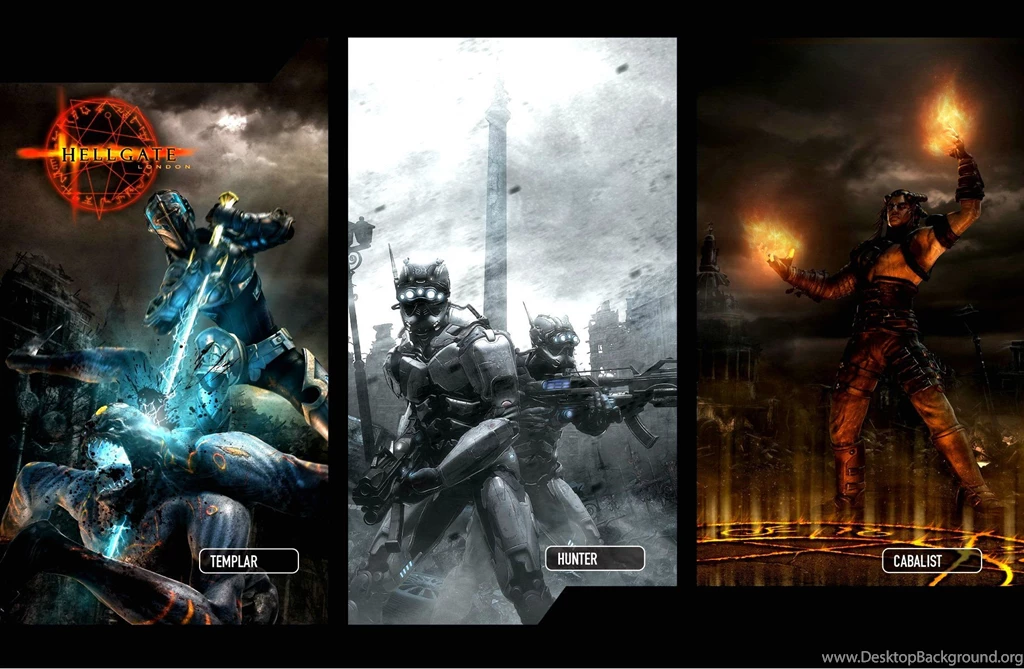 HELLGATE LONDON Fantasy Action Sci fi Poster Wallpapers
