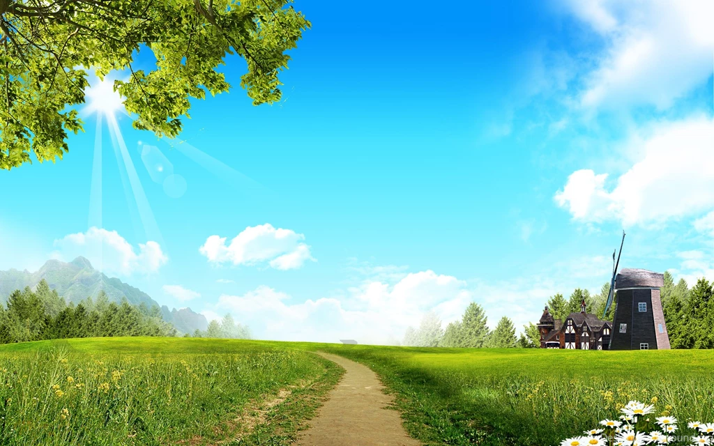 Wallpapers, Worlds, Fantasy, Background, Laputa (