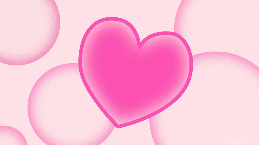 Pink Love Heart Backgrounds Wallpapers Cave