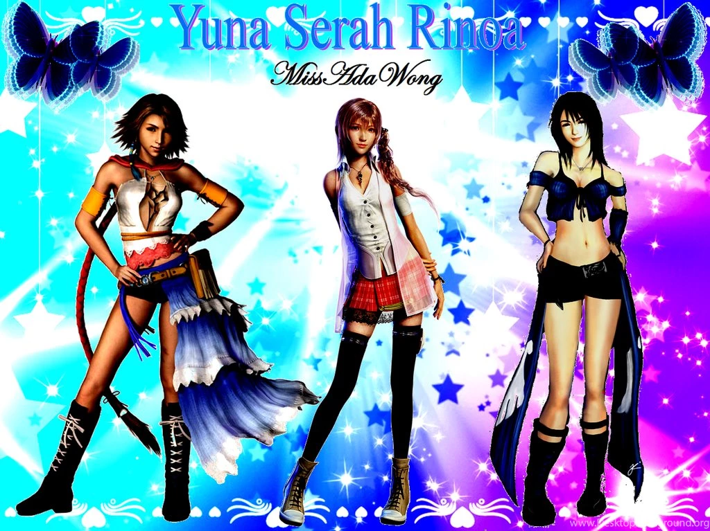 Yuna Serah And Rinoa Wallpapers By MissAdaWong On DeviantArt