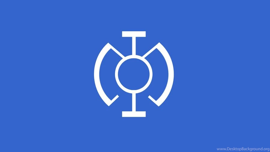 Blue Lantern's Symbol Minimalistic Wallpapers By SpokeTheBear On ...