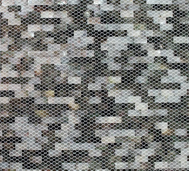 Black Mother Of Pearl Shell Seamless Mosaic   Modern   Wallpapers ...