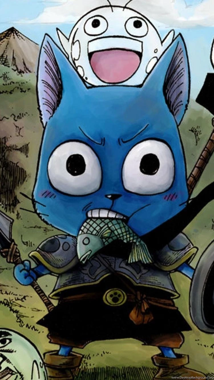 Fairy Tail Happy Fairy Tail Cats Wallpapers