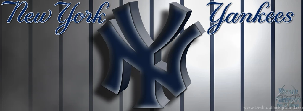 Wallpapers By Wicked Shadows: New York Yankees 3D Logo Wallpapers