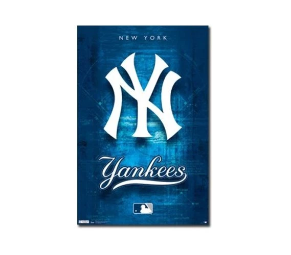 New York Yankees Logo Poster College Dorm Supplies Must Have Dorm ...